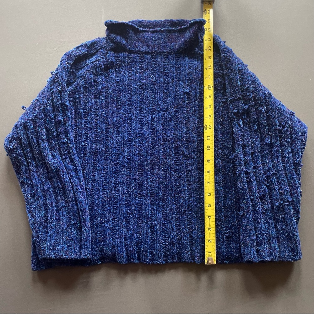 Women’s Large Laura Gayle Multicolor Croptop‎ Sweater - Picture 4 of 5